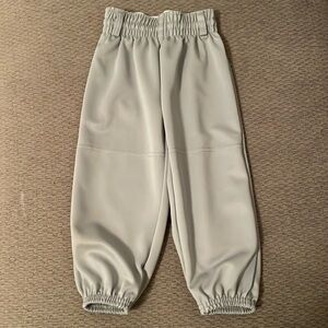 Light Grey Toddler baseball pants 2T-3T size